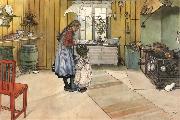 Carl Larsson The Kitchen china oil painting artist